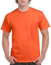 Gildan Csomag akciós póló (minimum 3 db) Uniszex póló Rövid ujjú Gildan Ultra Cotton Adult T-Shirt - M, Narancssárga