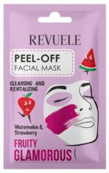 Revuele Mască-film pentru față Pepene verde și Căpșuni - Revuele Fruity Glamorous Peel-off Facial Mask With Watermelon&Strawberry 15 ml