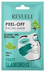 Revuele Mască-film pentru față Mentă și Lime - Revuele Fruity Glamorous Peel-off Facial Mask Mint&Lime 15 ml