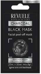 Revuele Mască cu cărbune pentru față - Revuele Peel Off Active Charcoal Black Facial Mask 15 ml