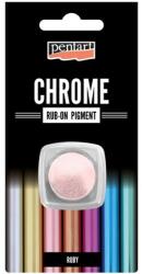 PENTART Pigment Rub-on pigment chrome effect 0, 5 g rubint PENTART
