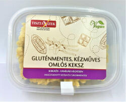 Tiszta Ízek Kakaós-vaníliás omlós keksz 150g Tiszta Ízek gluténmentes, kézműves