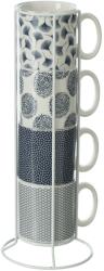 5five Simple Smart Set 4 cani Japan, ceramica, 260 ml