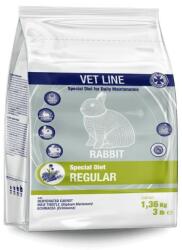 CUNIPIC Vetline Rabbit Regular- Speciális eledel a napi támogatáshoz 1, 36 kg