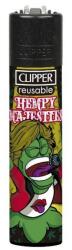 Clipper Hemp Rock öngyújtó Clipper motívum: Hempy Majesties