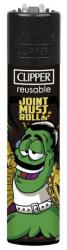 Clipper Hemp Rock öngyújtó Clipper motívum: Joint must Roll on