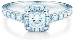 SAVICKI Inel de logodnă SAVICKI: aur alb, diamant - savicki - 13 190,00 RON
