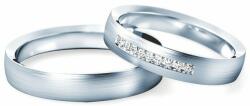 SAVICKI Verighete: aur alb, semicirculare, 4 mm - savicki - 12 782,00 RON