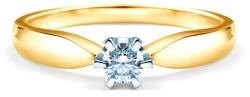 SAVICKI Inel de logodnă Triumph of Love: aur bicolor, cu diamant - savicki - 3 664,00 RON