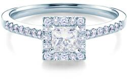 SAVICKI Inel de logodnă SAVICKI: aur alb, diamant - savicki - 15 057,00 RON