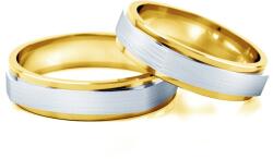 SAVICKI Verighete: aur bicolor, plate, 5 mm - savicki - 12 153,00 RON