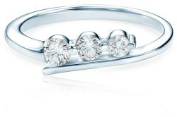SAVICKI Inel de logodnă Classical Inspiration: aur alb, diamante - savicki - 4 385,00 RON