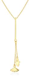 SAVICKI Colier din aur 585 cu diamante albe 0.04 ct 42 cm