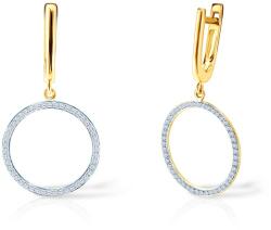 SAVICKI Cercei SAVICKI: aur bicolor, diamante - savicki - 11 107,00 RON