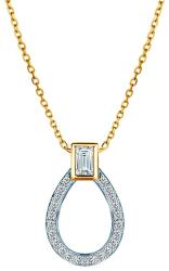 SAVICKI Colier din aur 585 cu diamant alb 0.05 ct 41 cm