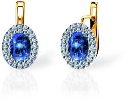 SAVICKI Cercei SAVICKI: aur bicolor, safire albastre, diamante - savicki - 11 961,00 RON