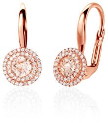 SAVICKI Cercei SAVICKI: aur roz, morganite, diamante - savicki - 5 874,00 RON