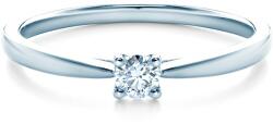 SAVICKI Inel de logodnă SAVICKI: aur alb, diamant - savicki - 4 978,00 RON