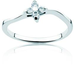 SAVICKI Inel de logodnă Classical Inspiration: aur alb, diamant - savicki - 4 464,00 RON