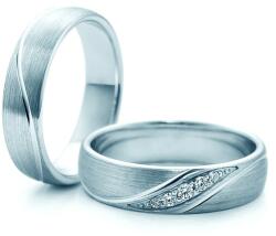 SAVICKI Verighete: aur alb, rotunde, 5 mm - savicki - 12 548,00 RON