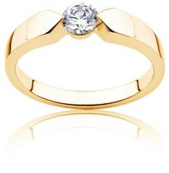 SAVICKI Inel de logodnă Minimalism: aur, diamant - savicki - 10 505,00 RON