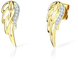 SAVICKI Cercei aripi SAVICKI: aur, diamante - savicki - 5 608,00 RON