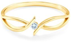 SAVICKI Inel de logodnă SAVICKI: aur, diamant - savicki - 1 874,00 RON