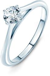 SAVICKI Inel de logodnă The Light: aur alb, diamant - savicki - 12 278,00 RON