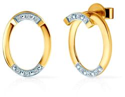 SAVICKI Cercei cercuri SAVICKI: aur, diamante - savicki - 3 101,00 RON