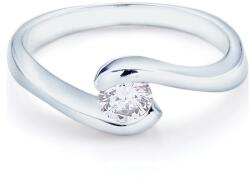 SAVICKI Inel de logodnă SAVICKI: aur alb, diamant - savicki - 9 344,00 RON