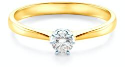 SAVICKI Inel de logodnă SAVICKI: aur bicolor, diamant - savicki - 4 389,00 RON