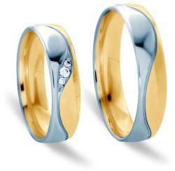 SAVICKI Verighete: aur bicolor, rotunde, 5 mm - savicki - 12 513,00 RON