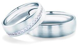 SAVICKI Verighete: aur alb, rotunde, 6 mm - savicki - 15 465,00 RON