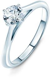 SAVICKI Inel de logodnă The Light: aur alb, diamant - savicki - 16 398,00 RON
