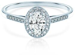 SAVICKI Inel de logodnă SAVICKI: aur alb, diamante - savicki - 16 815,00 RON