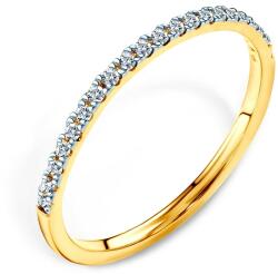 SAVICKI Inel de logodnă SAVICKI: aur bicolor, diamante - savicki - 4 156,00 RON