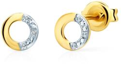 SAVICKI Cercei cercuri SAVICKI: aur, diamante - savicki - 3 493,00 RON