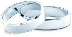SAVICKI Verighete: aur alb, cu profil frezat, 5 mm - savicki - 8 951,00 RON