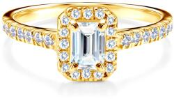 SAVICKI Inel de logodnă SAVICKI: aur galben, diamant - savicki - 16 185,00 RON