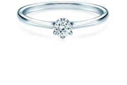SAVICKI Inel de logodnă Triumph of Love: aur alb, diamant - savicki - 5 014,00 RON