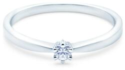 SAVICKI Inel de logodnă SAVICKI: aur alb, diamant - savicki - 3 485,00 RON