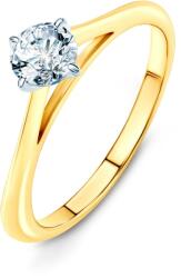 SAVICKI Inel de logodnă The Light: aur bicolor, cu diamant - savicki - 12 551,00 RON