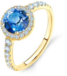 SAVICKI Inel de logodnă This is Love: aur, safir albastru - savicki - 12 296,00 RON