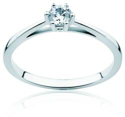 SAVICKI Inel de logodnă Classical Inspiration: aur alb, diamant - savicki - 6 030,00 RON