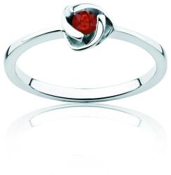 SAVICKI Inel Red Passion: aur alb, rubin - savicki - 3 423,00 RON