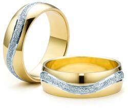 SAVICKI Verighete: aur bicolor, semicirculare, 6 mm - savicki - 12 693,00 RON