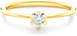 SAVICKI Inel de logodnă SAVICKI: aur, diamant negru - savicki - 3 436,00 RON