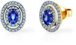 SAVICKI Cercei SAVICKI: aur, diamante, safire albastre - savicki - 4 869,00 RON