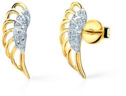 SAVICKI Cercei aripi SAVICKI: aur, diamante - savicki - 2 299,00 RON