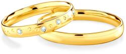 SAVICKI Verighete: aur, semicirculare, 3 mm - savicki - 7 788,00 RON